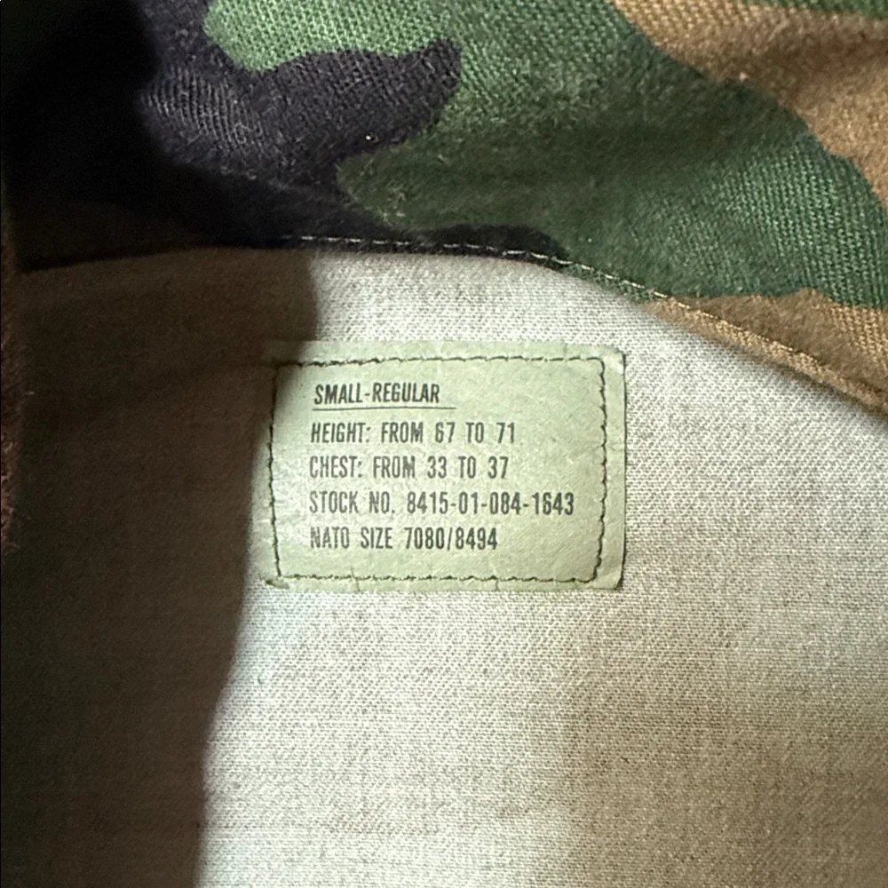 Camouflage oversized  Field Jacket - Picture 3 of 4